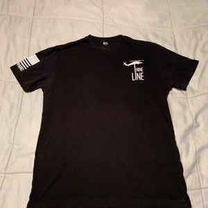 Nine line firefighter shirt